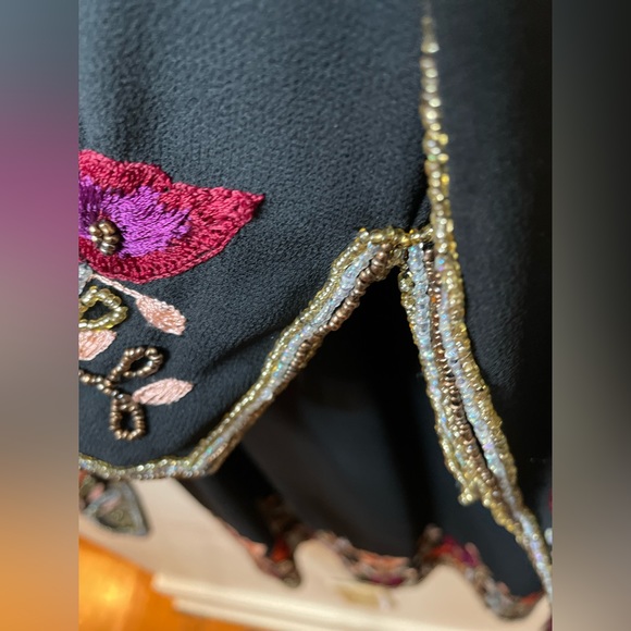 Gunit Fashions New York Beaded 3 pc Set Skirt Tank and Sheer Cardigan - Picture 8 of 10